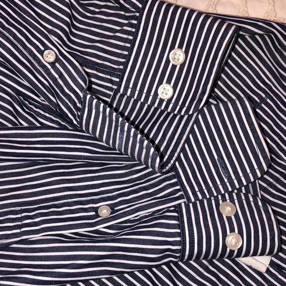Gap fitted button down shirt striped size small - Picture 8 of 8